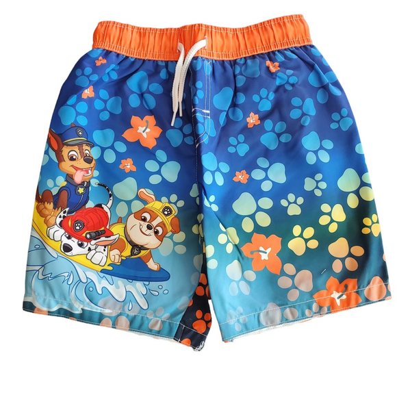 NEW Paw Patrol Swim Set. Boys‎ Size 4T. Long Sleeve - Picture 5 of 8